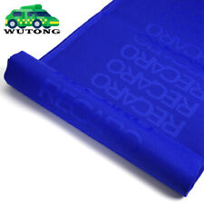 Full Blue Jdm Recaro Fabric Cloth For Car Seat Panel Armrest Decoration 1m1.6m