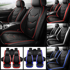 Luxury Leatherette Car Seat Covers Full Set For Toyota Corolla 2020-2023 Le Se