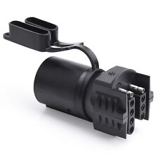 Rv Blade 7 Way To Flat 4 5pin Adapter Trailer Plug Led Light Towing Plug 12v