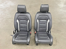 2016-2020 Chevrolet Camaro Full Front Right Left Seats Pair Leather Oem Lot2394