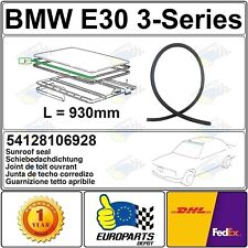 Bmw E30 3-series Front Sunroof Sliding Roof Rubber Seal 54128106928 36.6 930mm