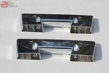 Chevy Gm Front Interior Inside Chrome Arm Rest Pad 13 Bases Pair Set Of 2 Two