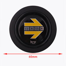 Momo Steering Wheel Horn Button Black Yellow Arrow