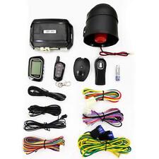 2 Way Lcd Car Alarm Security System With Remote Start System Mobile Phone And...