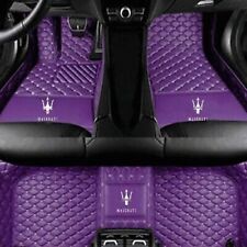 Fit For Maserati Ghibli Gran Turismo Levante Quattroporte Grecale Car Floor Mats
