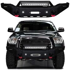 Vijay For 2007-2013 Tundra Front Bumper With Winch Plate And Led Lights