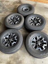 2657016 Toyota Tacoma Trd Oem Factory Wheels Tires With Spare Like New