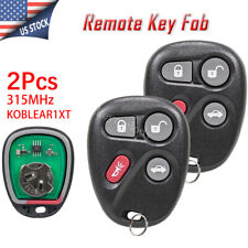2 4b Keyless Remote Key Fob For Chevrolet Corvette C5 Impala 2001 2002 2003 2004