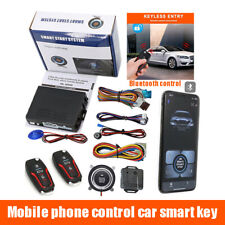 Bluetooth Phone Sensor Car Keyless Entry System Door Lockunlock Remote Control