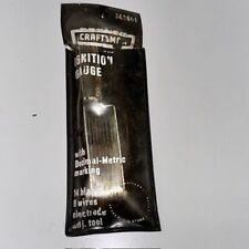 Vintage Craftsman Ignition Gauge No. 40801 Sears Roebuck Made In Usa