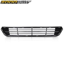 Front Lower Bumper Radiator Grille Wchrome Black Fit For 2014 2015 Kia Optima