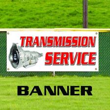 Transmission Service Mechanic Auto Tire Repair Shop Vinyl Banner Sign