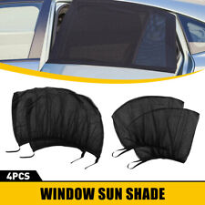 New 4pcs Car Sun Shade Front Rear Window Curtain Cover Sunshade Protector Usa V