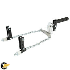 Powder Coated Chrome Weight Distribution Hitch For 2-516 Ball 4 Drop Rise