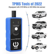 Universal Tpms Relearn Tools Car Auto Tire Pressure Monitor Sensor Reset El50448
