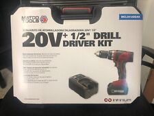 New Matco Tools 20v Cordless Infinium 12 Drill Driver Kit Mcl2012ddak