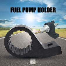 1pcs External Fuel Pump Filter Bracket Mounting Clamp Cradle Holder Black