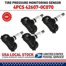 4 Genuine Tpms Tire Pressure Sensor 42607-0c070 For Toyota Sienna Tundra Sequoia