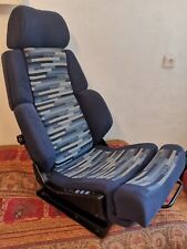 Vintage Recaro Sport Seat Blue Scattering Idealsitz Ortopad81 Kba90076 Bmw