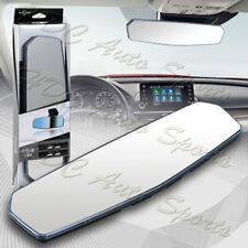 W-power 270mm Wide Flat Interior Panoramic Rear View Clear Tint Mirror Universal