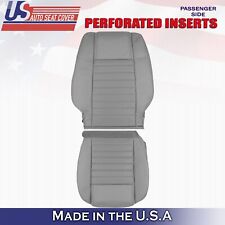 2005 To 2009 For Ford Mustang Gt Front Passenger Top Bottom Leather Covers Gray