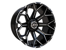 4-xpd 20x10 6x1356x5.5-24mm Blackmilled Wheels Rims 20 Concave Fit Silverado