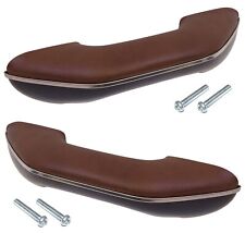 1960 1961 1962 1963 Chevy Gmc Truck Brown Arm Rests W Hardware 55-56665-br