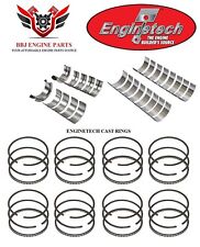Ford 289 302 5.0 1963 - 1985 Enginetech Rod - Main Bearings With Piston Rings