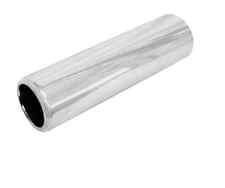 Jones 2.25 Round Pencil Chrome Exhaust Tip 2 14 Inlet 2 12 Outlet 9 Long