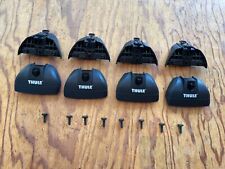 4 Thule 460r Rapid Podium Foot Pack Towers Excellent Condition