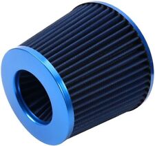 3 High-flow Blue Cold Air Intake Filter - Universal Fit For Cars Trucks Suvs