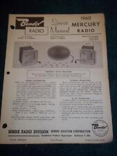 Bendix Service Manual1960 Mercury Car Radior04bm 1 2 Comf 18805 18806
