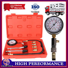 Engine Cylinder Compression Pressure Tester Tool With Rubber Protection Gas Us
