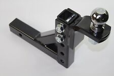 10 Adjustable Trailer Drop Hitch Ball Mount 2 Receiver W 2 Hitch Ball