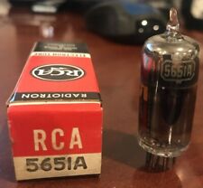 5651a Rca Voltage Ref. Glow Discharge Diode Tube - Nos - Hickok 539b Tested