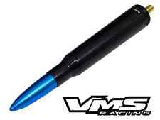 Vms Chevy Silverado 50 Caliber Bullet Aluminum Short Antenna Black Blue