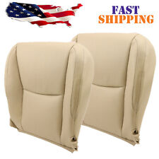 2003-2009 For Lexus Gx470 Driver Passenger Bottom Leather Seat Cover Tan