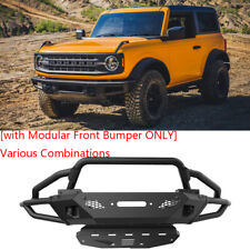 Front Bumper Bull Bar For 2021 2022 2023 Ford Bronco Front Bumper Guards 4 In 1