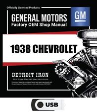 1938 Chevrolet Truck And Car Factory Oem Shop Manuals On Usb