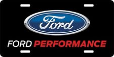Ford Performance License Plate Automotive Aluminum Metal License Plate