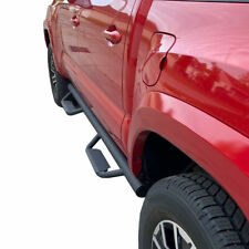 Pair For Toyota Tacoma 05-23 Black Double Cab Side Steps Nerf Bar Running Boards