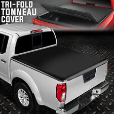 For 05-19 Nissan Frontier 5 Bed Tri-fold Adjustable Soft Trunk Tonneau Cover