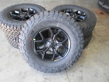 17 Takeoffs Jeep Wrangler Gladiator Black Factory Oem Wheel Rims Tires Set 5