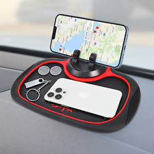 Car Anti-slip Dashboard Mat Pad Cell Phone Mount Holder Gps 360 Stand Cradle