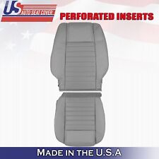 2005 To 2009 For Ford Mustang Gt Front Driver Top Bottom Leather Covers Gray