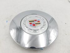 2006-2011 Cadillac Dts Chrome Wheel Center Cap Colored Emblem Genuine Gm 9597187