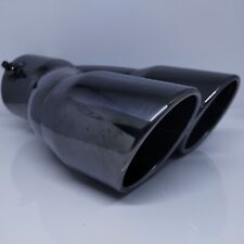 Stainless Steel Exhaust Tip 3 Inlet 3 Dual Outlet 8.7 Long