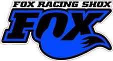 Fox Racing Shox Blue Tall Small Decal 3 X 2
