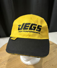 Jegs High Performance Racing Black Yellow Hat