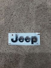 2005 2022 Hood Or Liftgate Chrome Emblem Nameplate For Jeep New Peel And Stick